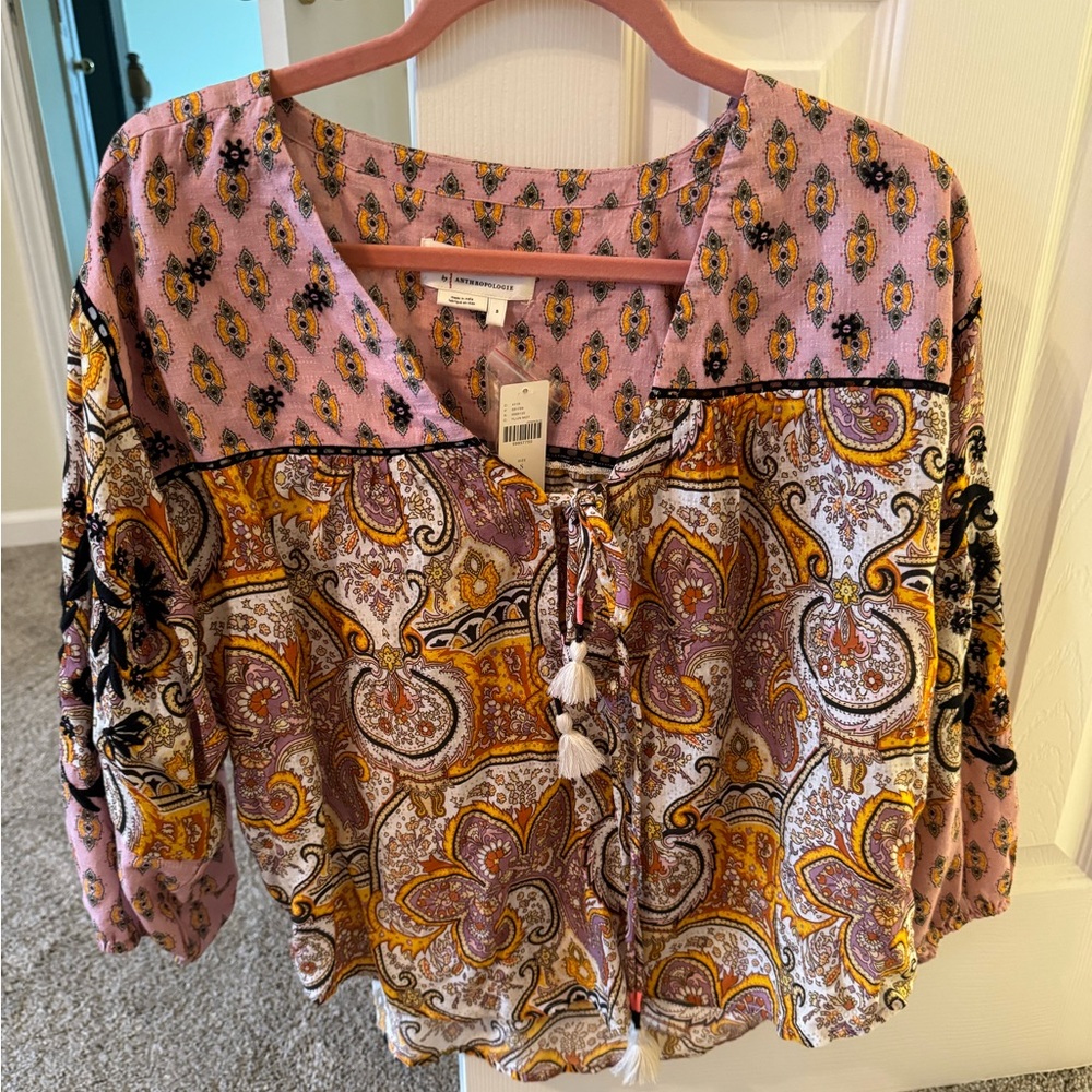 NWT! Anthro blouse